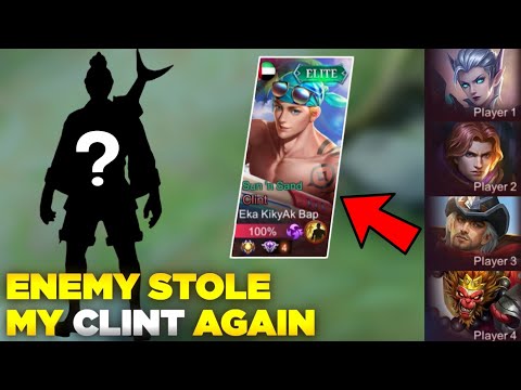 ENEMY STOLE MY CLINT AGAIN! | EnemyKiller - Mobile Legends