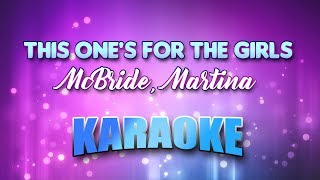 McBride, Martina - This One&#39;s For The Girls (Karaoke &amp; Lyrics)