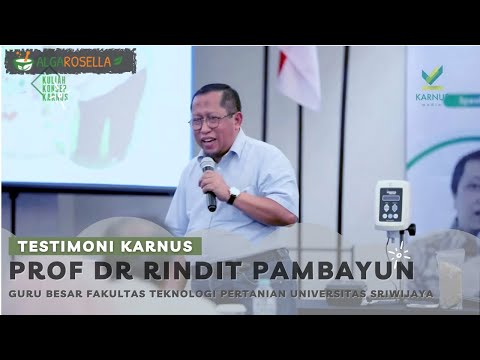 Apresiasi Prof Dr Rindit Pambayun terhadap Konsep Karnus