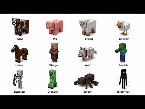 Every Minecraft Mob Explained