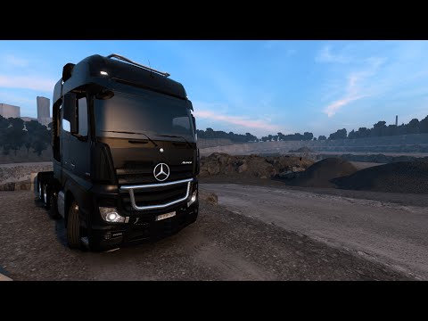 ETS2 Timelapse | Delivering A Heat Exchanger Of 70 TON | Logitech G29 Setup