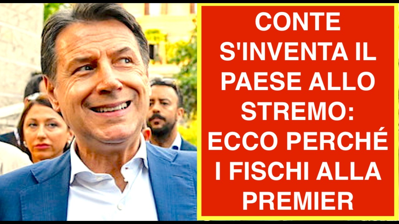 CONTE S'INVENTA IL PAESE ALLO STREMO: ECCO PERCHÉ I FISCHI ALLA PREMIER