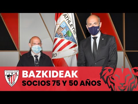 Imagen de portada del video Athletic Club, beti zurekin I 50 eta 75 urteko bazkideen errekonozimendua