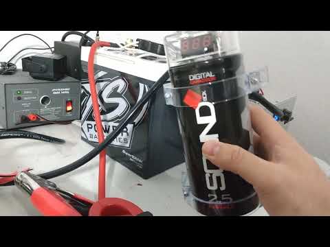 ⚡ ⚡ ⚡ XS Power 500f Superbank, Demonstrated with a 2x8, this isn't your average capacitor ⚡⚡⚡💡