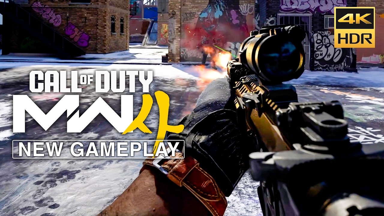 NEW OFFICIAL MODERN WARFARE 4 GAMEPLAY!