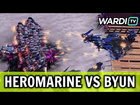 HeroMarine vs ByuN - EPIC AIR BATTLES! (TvT)