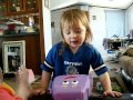 Dora Backpack Singing With 2 Yr Old Girl