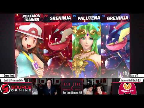 Red Line Ultimate 116 - Doubles Grand Finals - Denti & ProfessorCube vs Autonomitts & Dezly