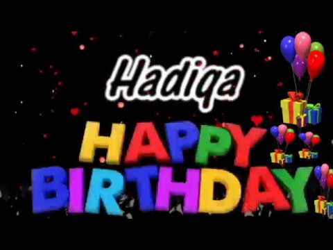 Hadiqa happy birthday song  | Birthday hadiqa | hadiqa birthday wishes greetings