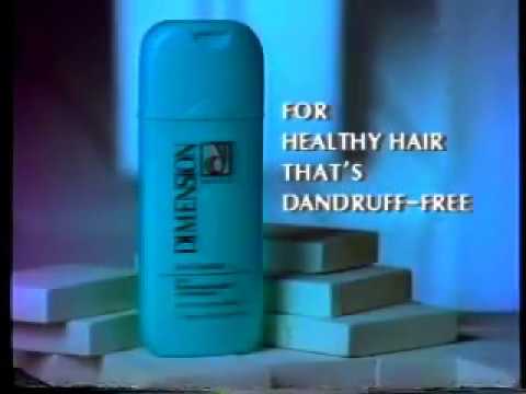 Dimension Multi-V Anti-Dandruff Launch 30s - Philippines, 1991
