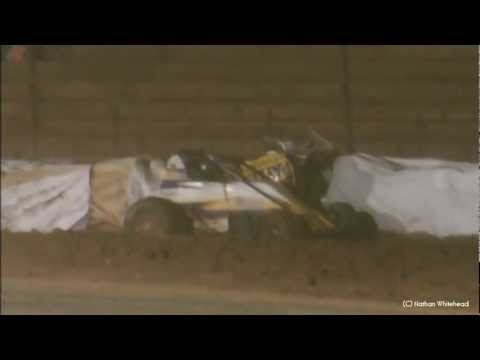Ben Atkinson Crash - Sydney Speedway 24-3-12