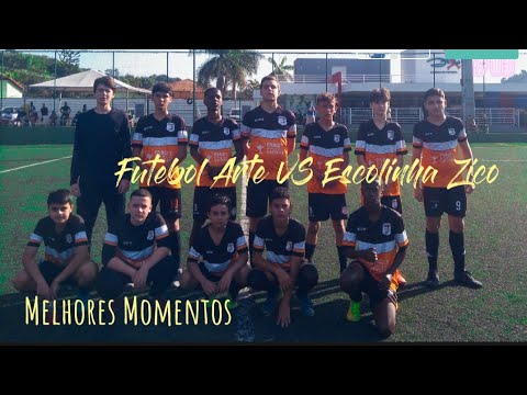 Futebol Arte VS Escolinha Zico | Melhores Momentos Sub 14