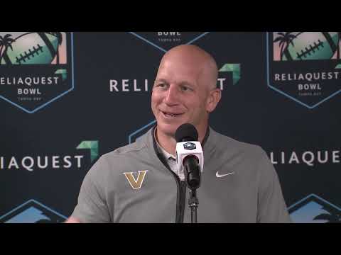 Vanderbilt Football - Clark Lea Iowa Postgame Press Conference