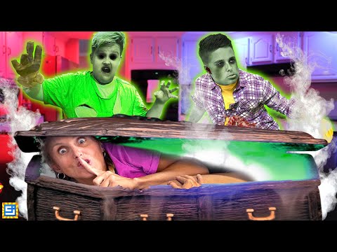 Last To Survive Zombie Apocalypse Extreme Hide and Seek Challenge!