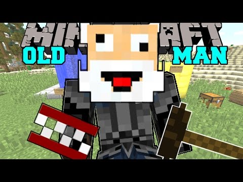 Minecraft: I AM AN OLD MAN! (BINGO CARDS, DENTURES, CANES, & MORE!) Mod Showcase