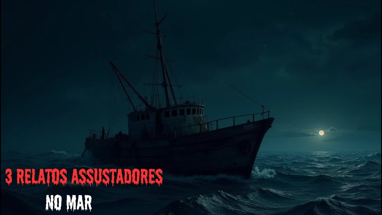 3 RELATOS ASSUSTADORES NO MAR