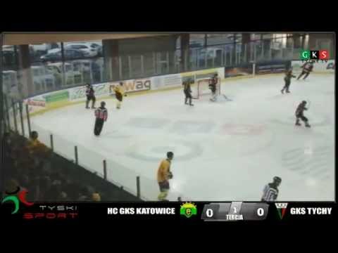 9. kolejka PLH: HC GKS Katowice - GKS Tychy 5:2 (0:0, 1:1, 4:1)  - Tercja 1