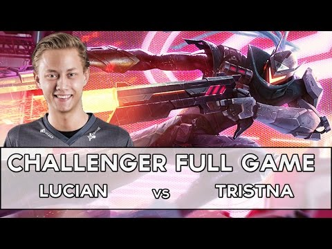 Rekkles as Lucian vs Tristana | Full Solo-Queue Game | Pre-Season 6