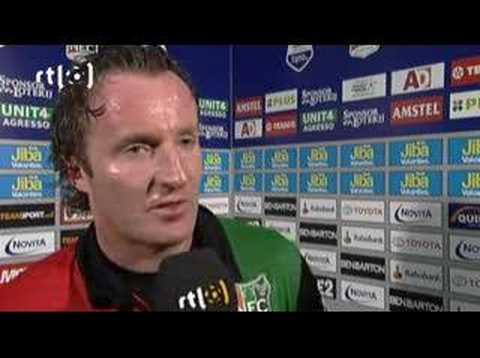 NEC-Sparta reactie Pothuizen na de wedstrijd