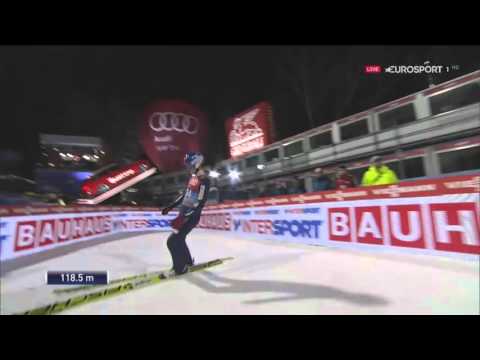 Maciej Kot - 118,5m - Bischofshofen 2016 - Qualification + polish commentary