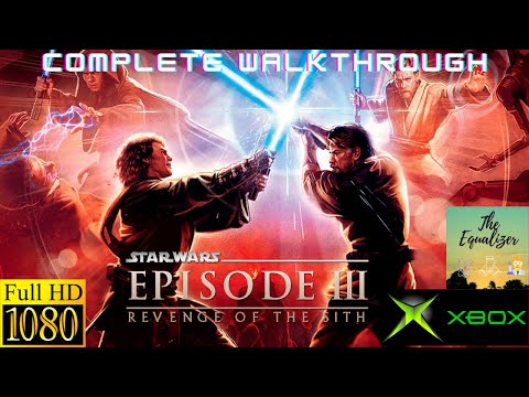 Longplay Star Wars Episode 3 Revenge of the Sith (Xbox, 2005) HD- Complete Walkthrough+Bonus Stages