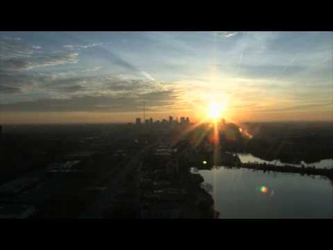 WSYX: Sunrise Over Downtown Columbus, 11/10/2014