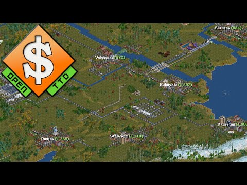 OpenTTD Whole World 10 - Flanking Asia