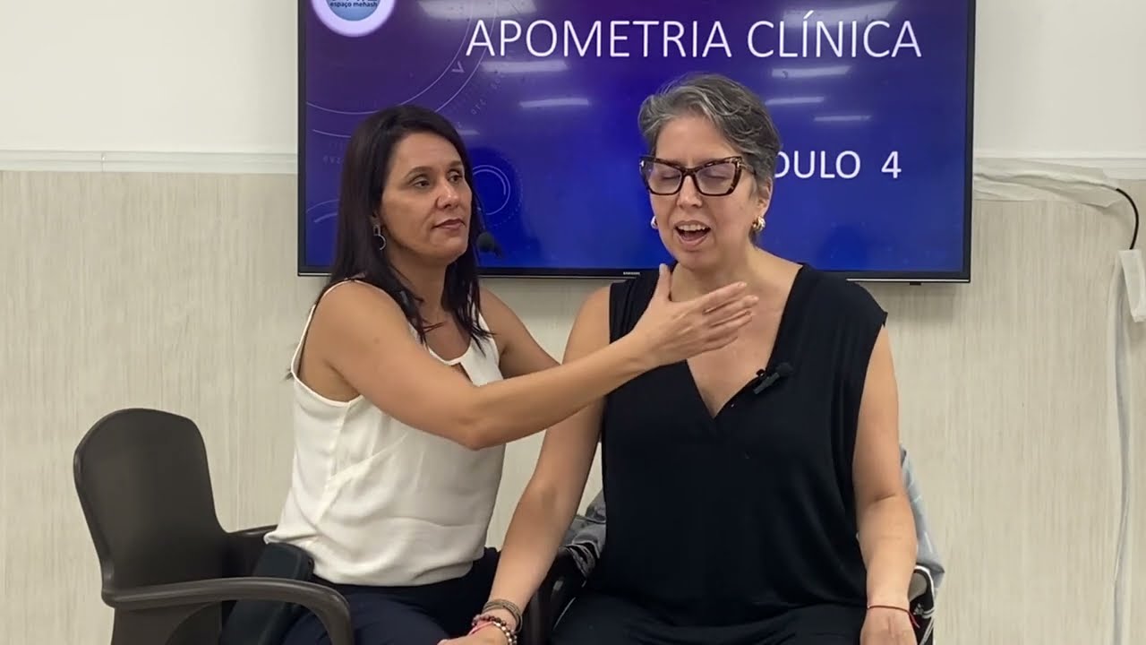 Prática clínica 04 de Demonstração de Apometria Clínica com Fernanda Ghanem. Canalizadora: Carmen