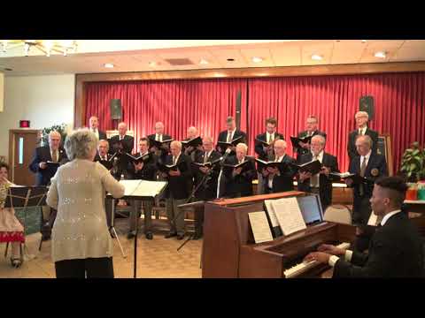 Ein Prosit in four-part harmony - men's chorus.  Männerchor.