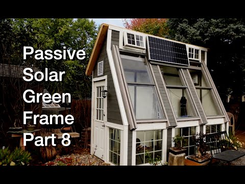 Passive Solar Green Fram Part 8:   Dave's Bonsai E348