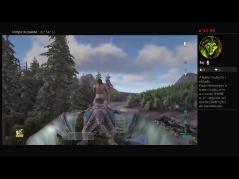 Livestream #2 Parte 3 ARK survival evolved 10 horas de live? BORA