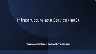 Infrastructure as a Service (IaaS) | Overview | Azure