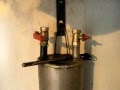 Самодельная печь на отработанном масле 8-9 кВт 