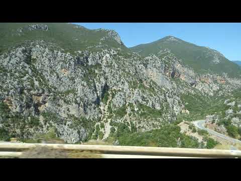 Fahrt von Kalamata nach Mavrovouni mit KTEL Bus am 31.08.2019