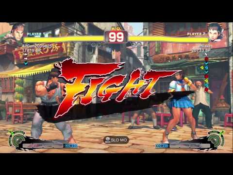 Uryo [Sakura] vs Air [Ryu] SSF4 Japanese Online Ranked Matches - TRUE-HD