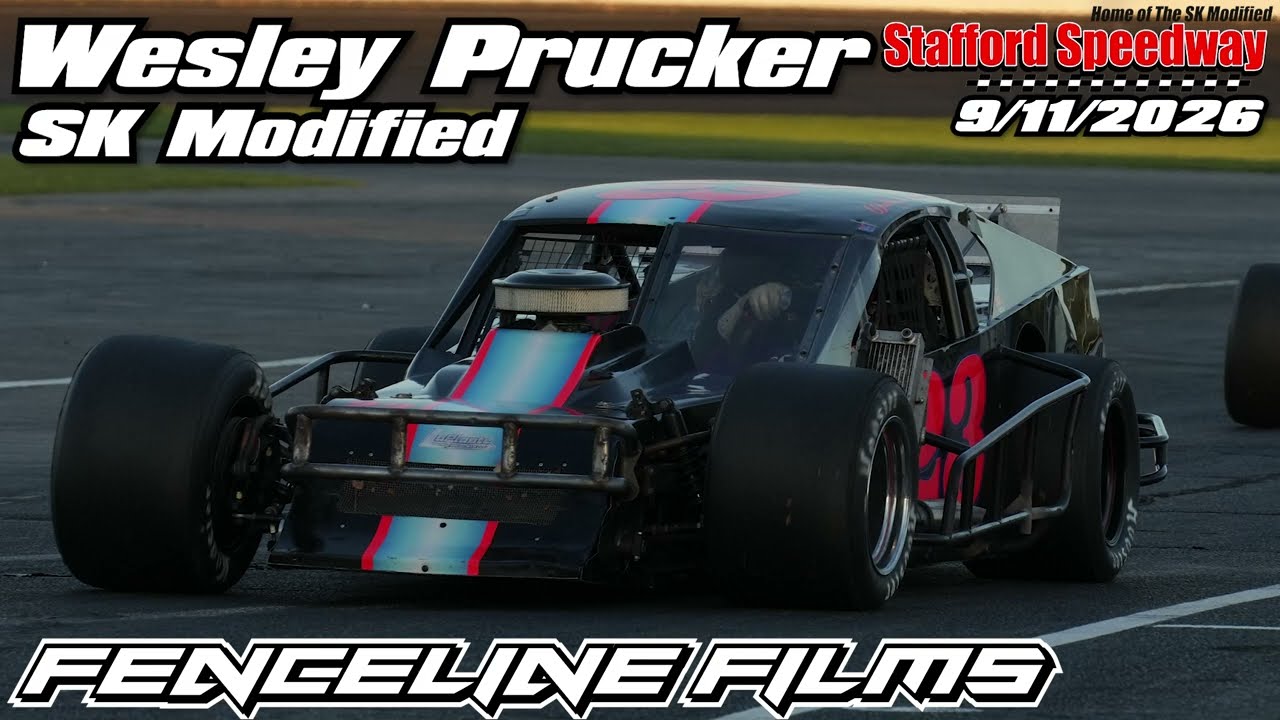 Wesley Prucker SK Modified Race at Stafford Speedway