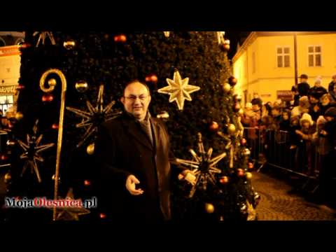 6.12.2011 Oleśnica - Święty Mikołaj i drzewko świąteczne