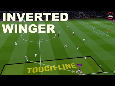 Inverted winger touchline skills
