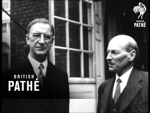Attlee Welcomes De Valera Aka De Valera At No. 10 (1947)
