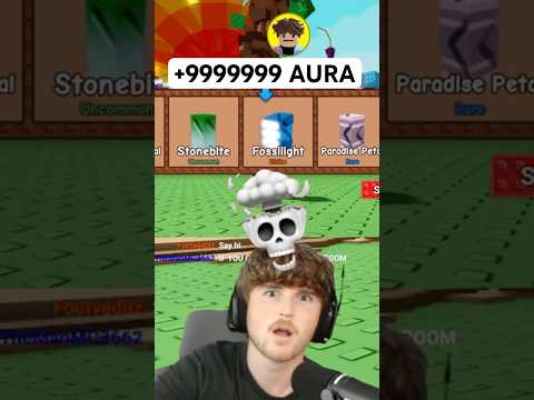 Biggest AURA moment in grow a garden