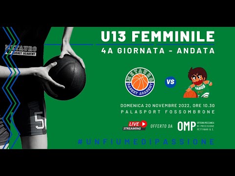 U13 Femminile | MBA - Porto San Giorgio 54-27