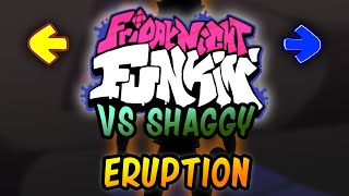 Cover art for shaggy fnf week 1 eruption