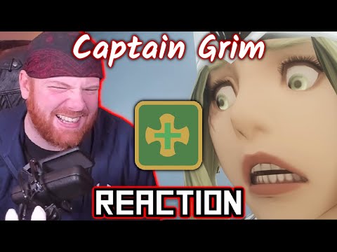 Krimson KB Reacts - Captain Grim: The Struggle of Healers during Cutscenes