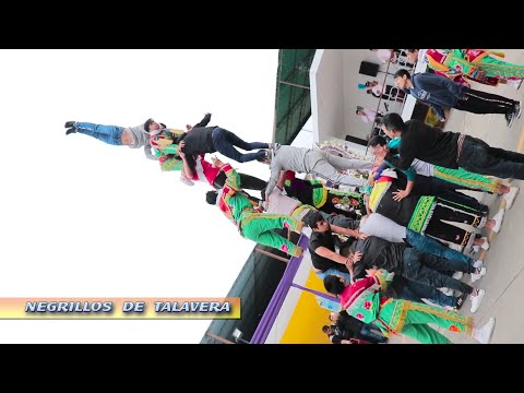 NEGRILLOS DE TALAVERA Y SUS TORRES HUMANAS🎉Fiesta Señor de la Exaltacion 🎆2019