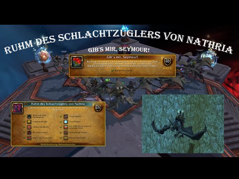 WoW Erfolg Generäle der Steinlegion,Gib's mir Seymour! World of Warcraft Shadowlands Schloss Nathria