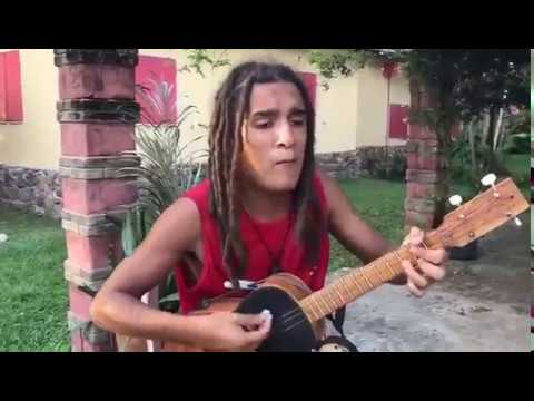 Reggae One Man Band sings Bob Marley's hits