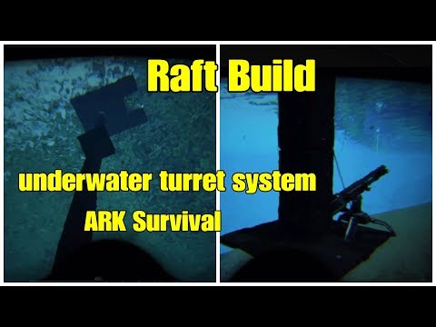 (Whale-Proof) Underwater Turret System Step by Step RAFT Build ARK