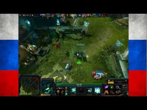 Russians in DotA 2 - A normal match on Europe Servers