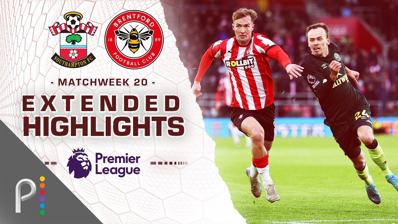 Southampton v. Brentford | PREMIER LEAGUE HIGHLIGHTS | 1/4/2025 | NBC Sports