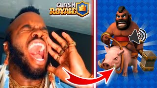 Clash Royale - All Characters Voice Actors IN REAL LIFE! | Hog Rider Voice Actor (ft.@John Mondelli)